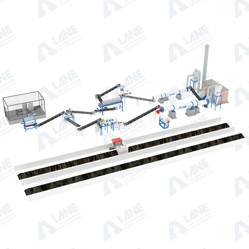 Ligne de production d’engrais organiques