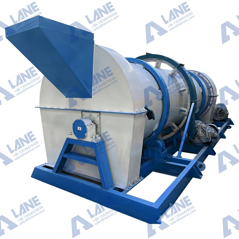 Granulateur 2-en-1 à Tambour et Dents Mélangeuses