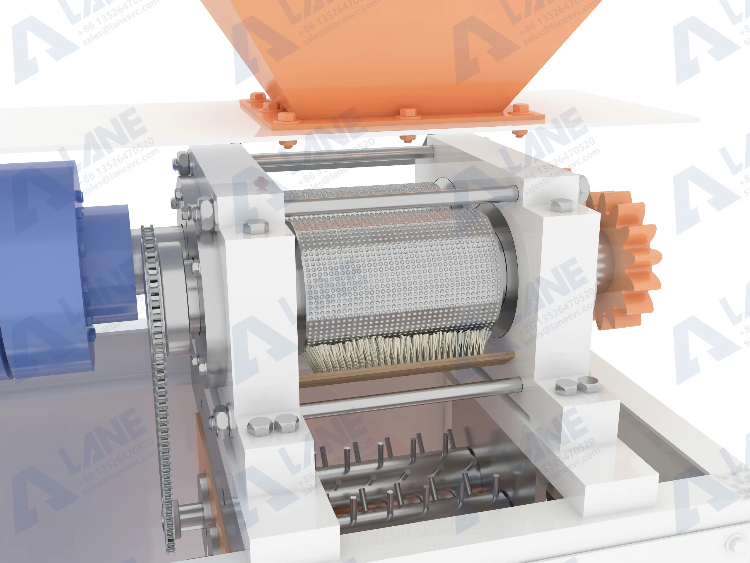 Granulateur à Double Rouleaux