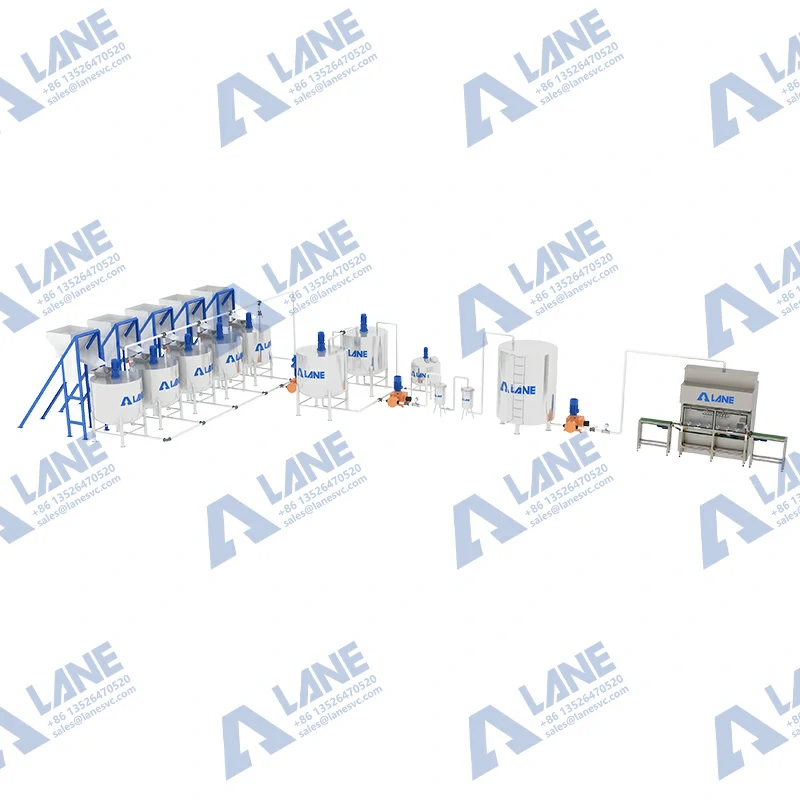 Ligne de Production de Fertilisants Liquides Biologiques