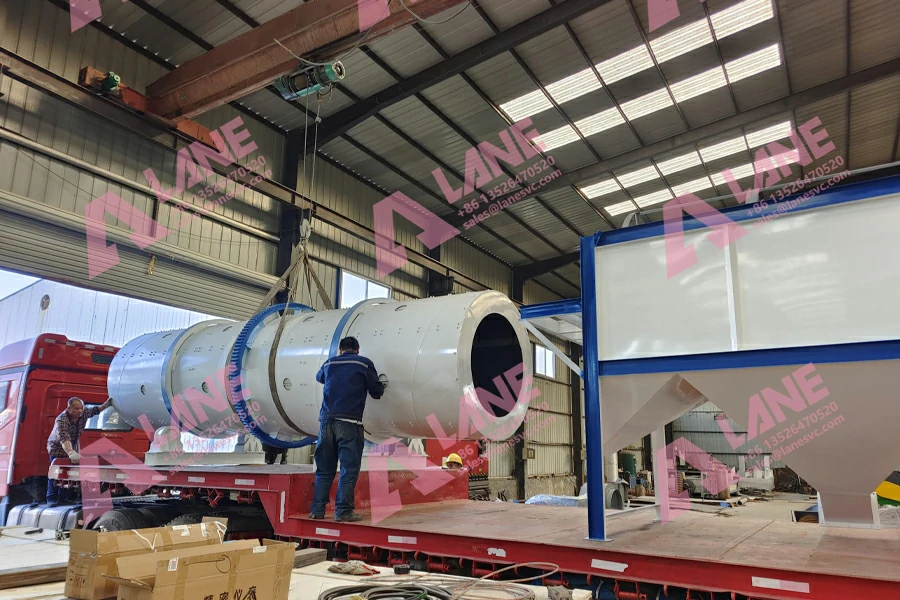 Ligne de production de granulation NPK à tambour rotatif