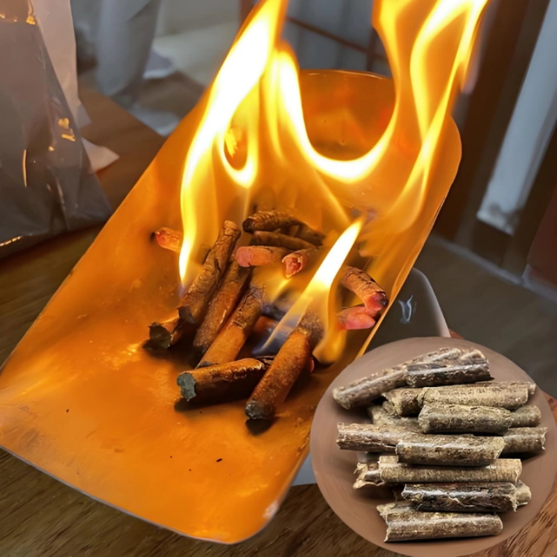 Biomasse, Séchoir à tambour rotatif