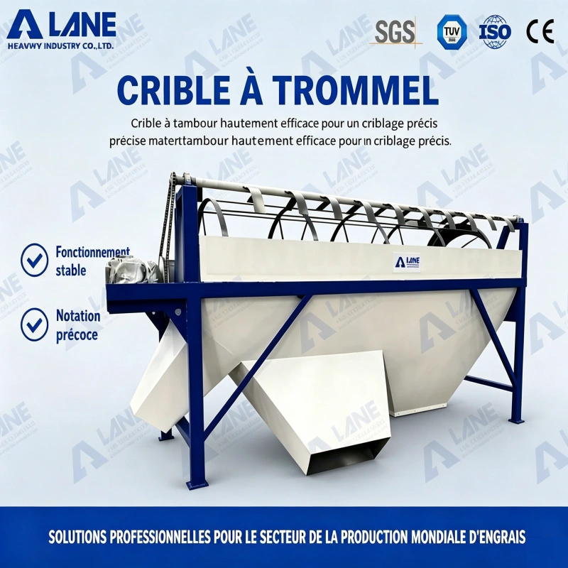 Crible à trommel 