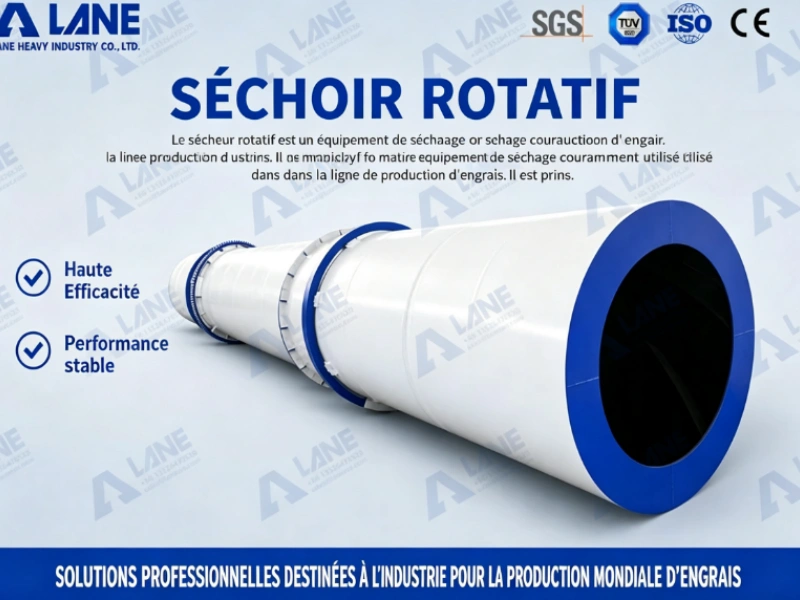 Comment choisir un Séchoir rotatif pour engrais organiques adapté à une usine française ?