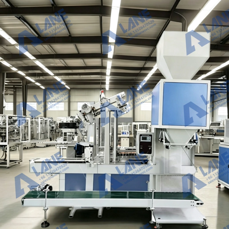 Valorisation du digestat , machine d’emballage à un seul compartiment