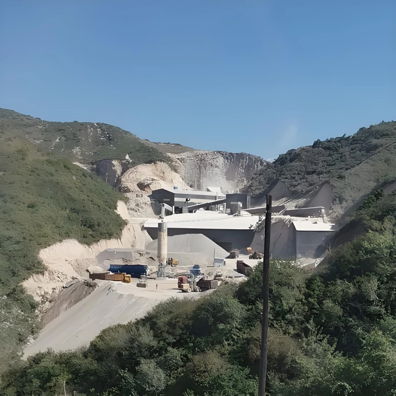 Carrière, Convoyeur à bande industriel