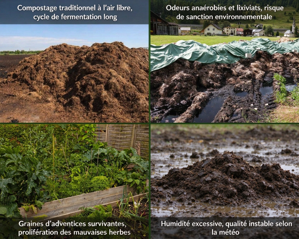 compost de fumier de cheval pour potager